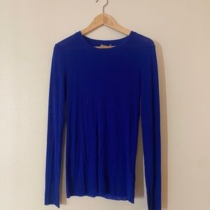 COS Blue Wool Sweater